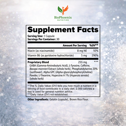 BioPhoenix Nutrition Mind Clarity™ Cognitive Support