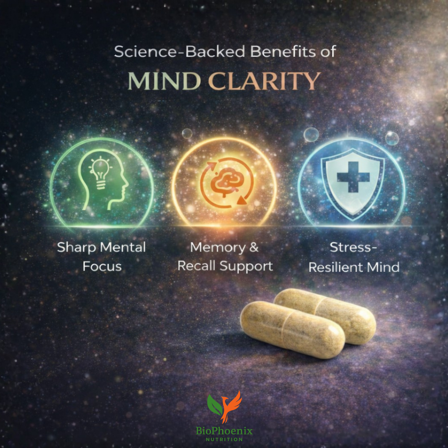 BioPhoenix Nutrition Mind Clarity™ Cognitive Support