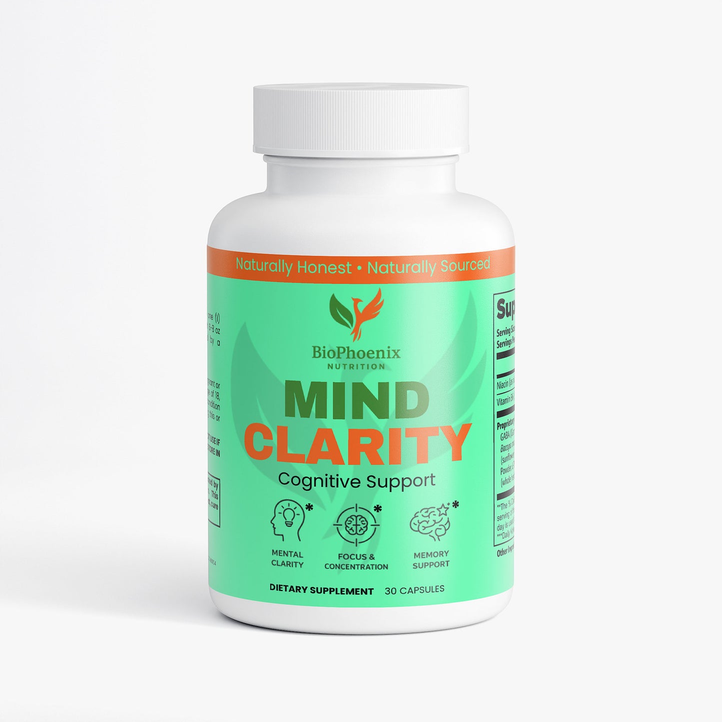 BioPhoenix Nutrition Mind Clarity™ Cognitive Support