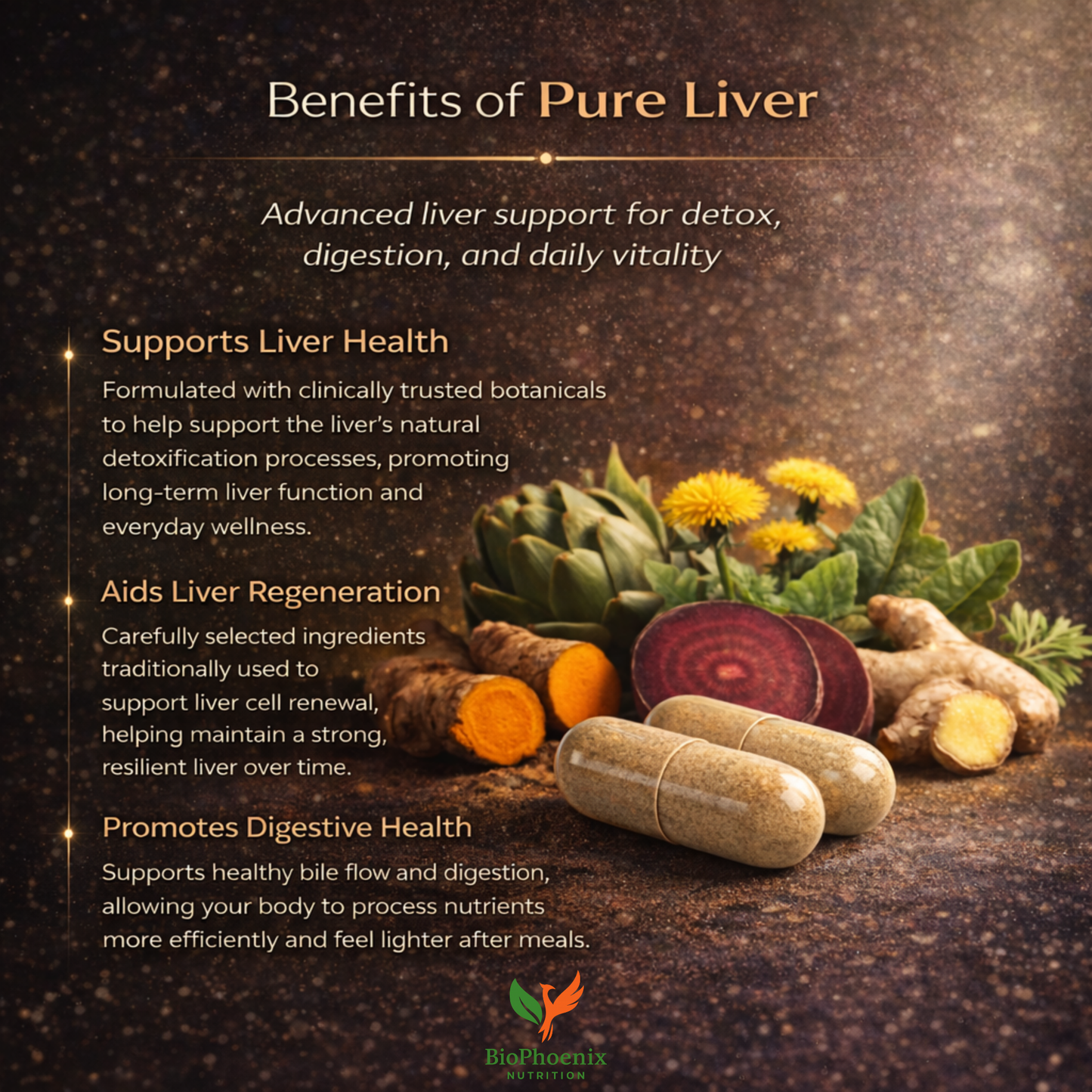 BioPhoenix Nutrition Pure Liver™ Liver Support