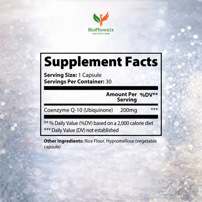 BioPhoenix Nutrition Eternal Energy™ CoQ10