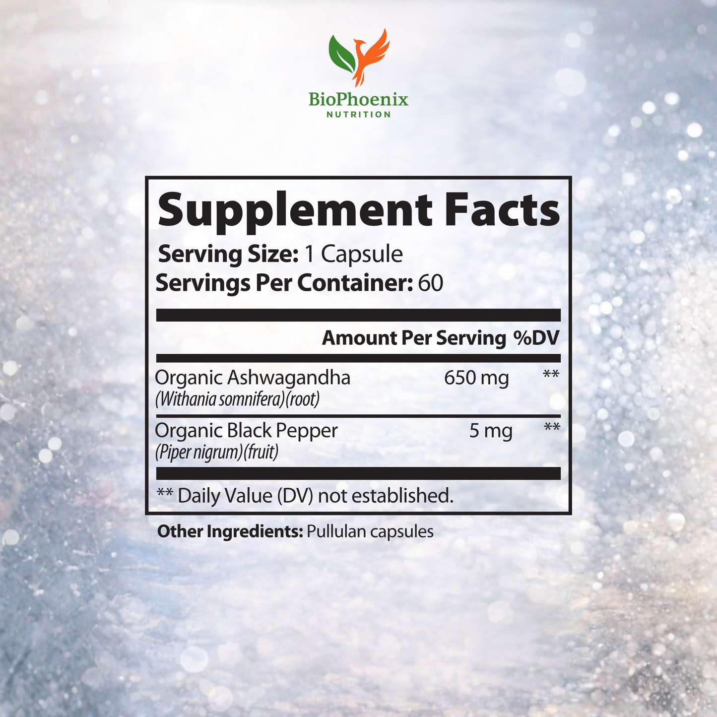 BioPhoenix Nutrition Serene™ Ashwagandha