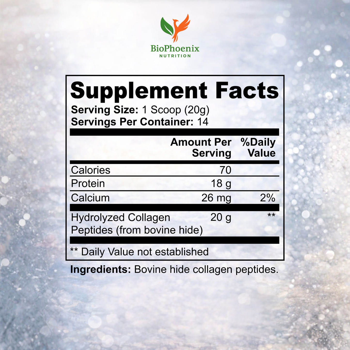 BioPhoenix Nutrition Timeless Collagen™ Collagen (Unflavored)