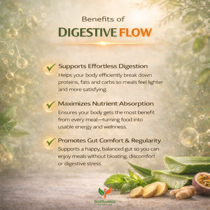 BioPhoenix Nutrition Digestive Flow™ Digestive Enzyme Pro Blend