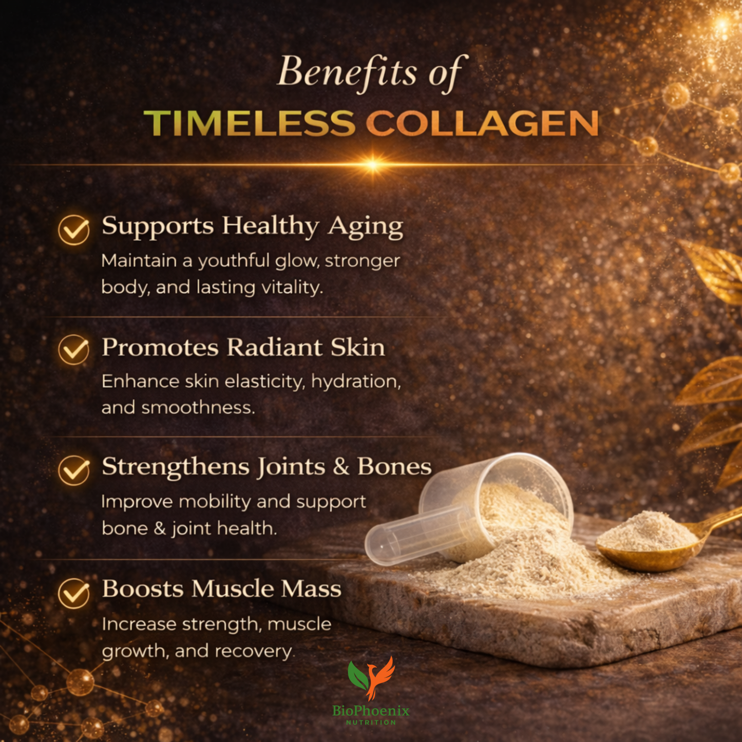 BioPhoenix Nutrition Timeless Collagen™ Collagen (Unflavored)