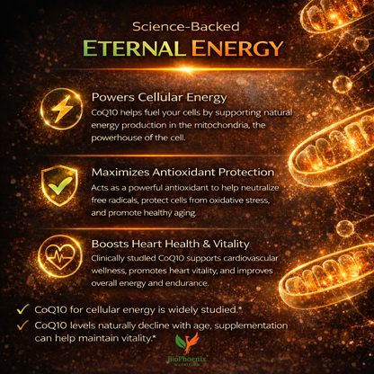 BioPhoenix Nutrition Eternal Energy™ CoQ10