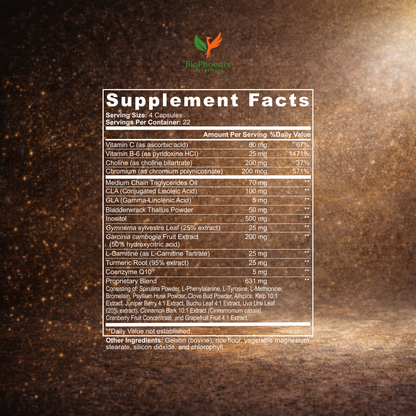 BioPhoenix Nutrition Eternal Burn™ Fat Burner