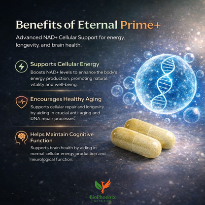 BioPhoenix Nutrition Eternal Prime+™ NAD+