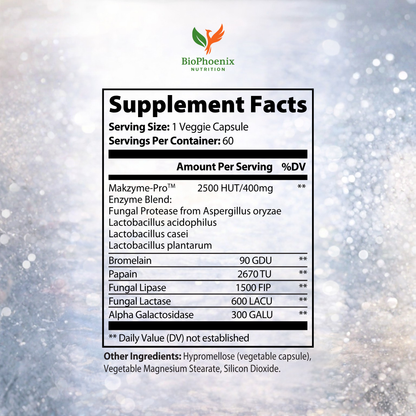 BioPhoenix Nutrition Digestive Flow™ Digestive Enzyme Pro Blend